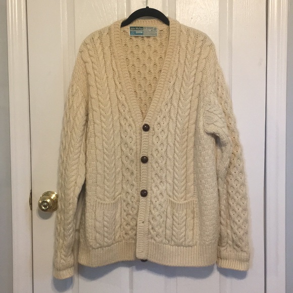 John Molloy Pure Irish Wool Cardigan 
